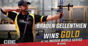 CBE'S GELLENTHIEN SECURES ROME GOLD